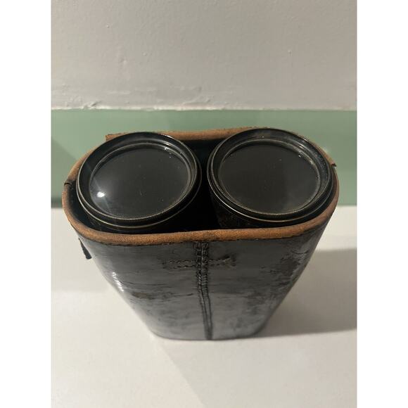Antique Vintage Lemaire Fab Paris Circa WW1 Military Binoculars